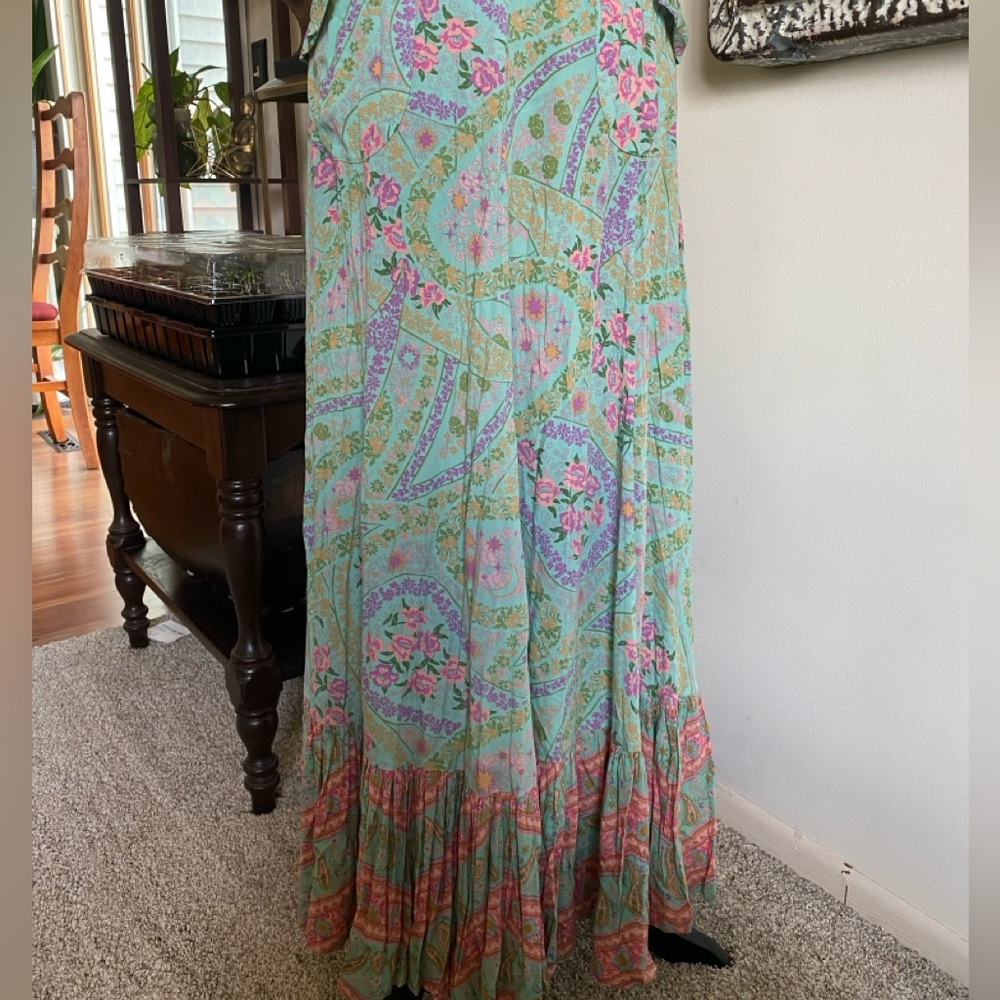 Floral Spell New with Tags “City Lights Strappy Maxi in Sage” - Picture 12 of 14